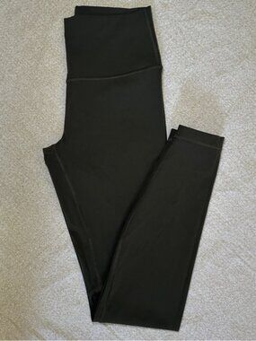 lululemon athletica Dark Green  High-Waisted Leggings